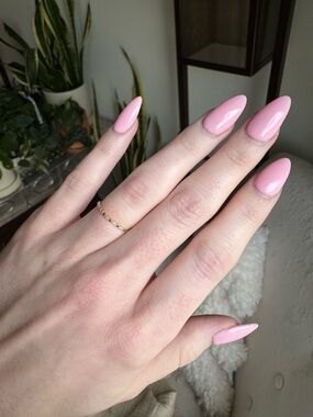 Delicate 14K Gold Blue & Clear Stone Ring